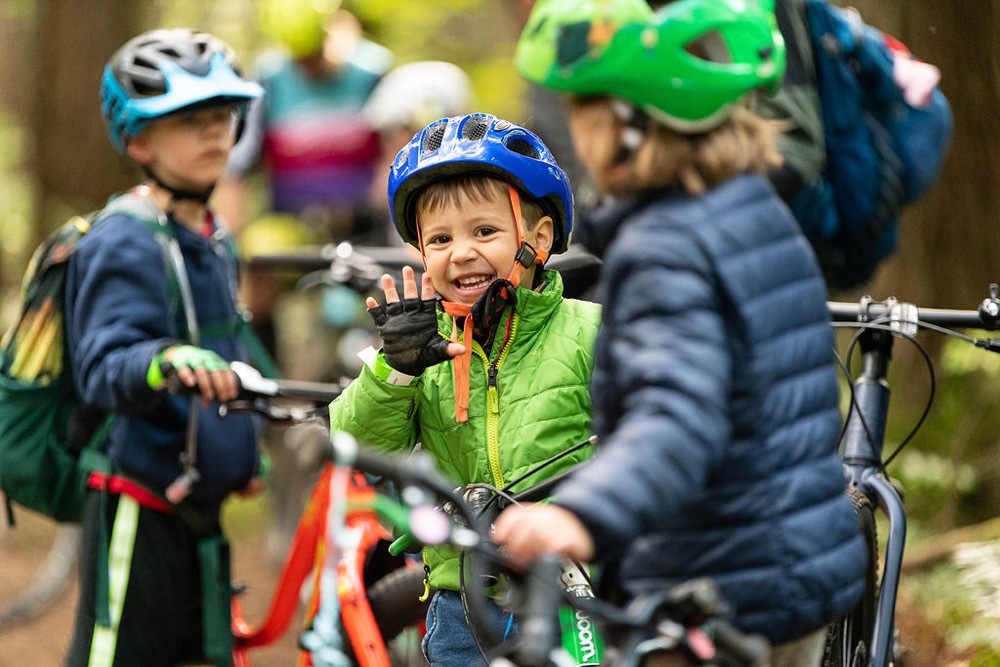 Evergreen Mountain Bike Alliance presents Take A Kid Mountain Biking 2019 at Duthie Hill Mountain Bike Park in Issaquah, Washington. (Evergreen Mountain Bike Alliance presents Take A Kid Mountain Biking 2019 at Duthie Hill Mountain Bike Park in Issaqu