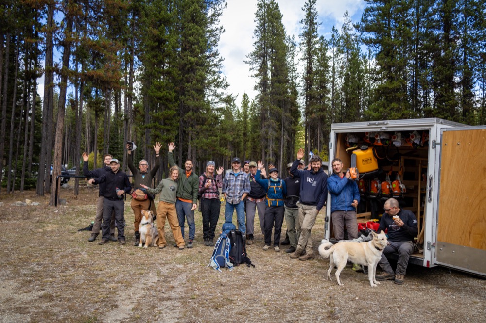 Larch Fest 2025: Our Fall Tradition of Backcountry Trail Maintenance in the Colville