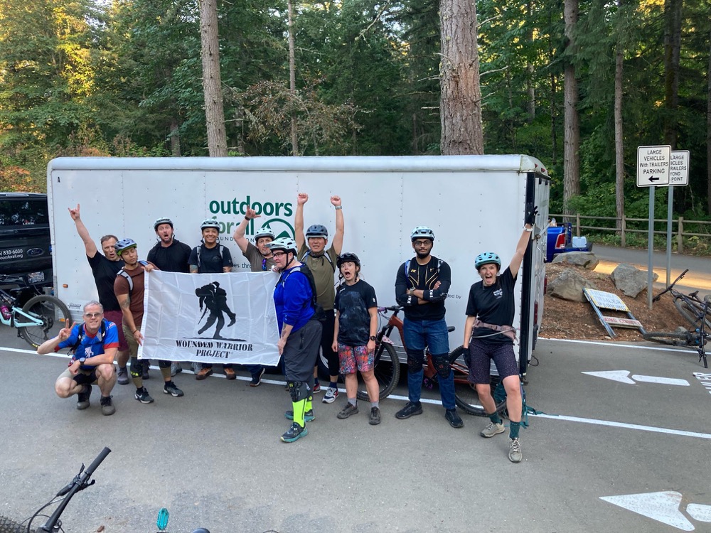 Building Partnerships &amp; Community Through MTB Education: Outdoors for All, Wounded Warrior Project, and Evergreen Mountain Bike Alliance Collaboration